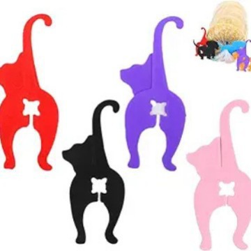 Dog Cat Grocery Bag Bread Clip