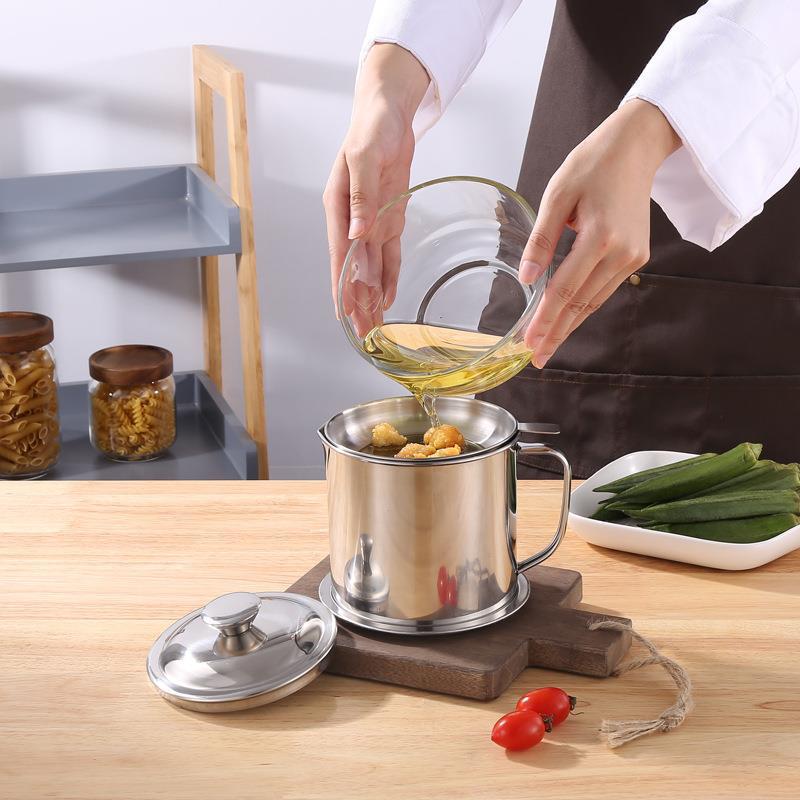 Stainless Steel Oil Dispenser For The Kitchen And Home