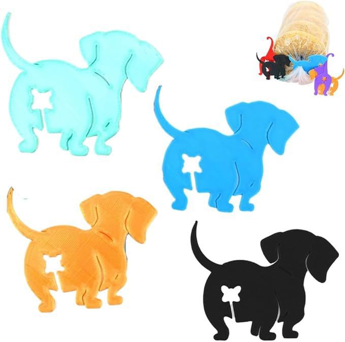 Dog Cat Grocery Bag Bread Clip