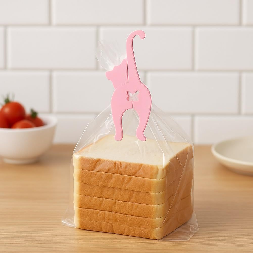 Dog Cat Grocery Bag Bread Clip