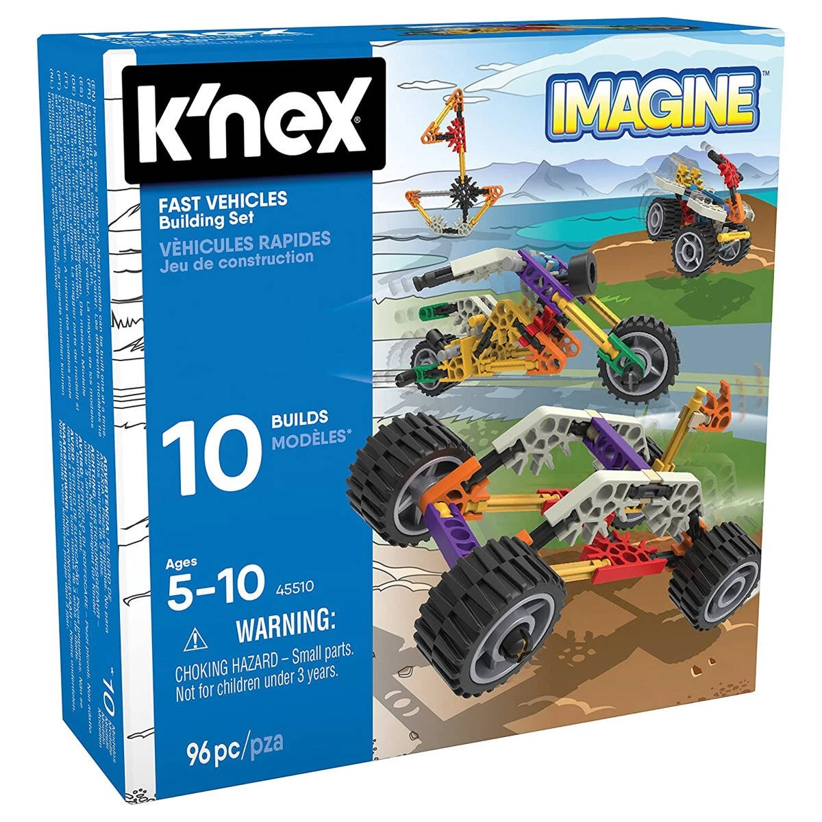 K'NEX Core Fast Vehicles Building Set